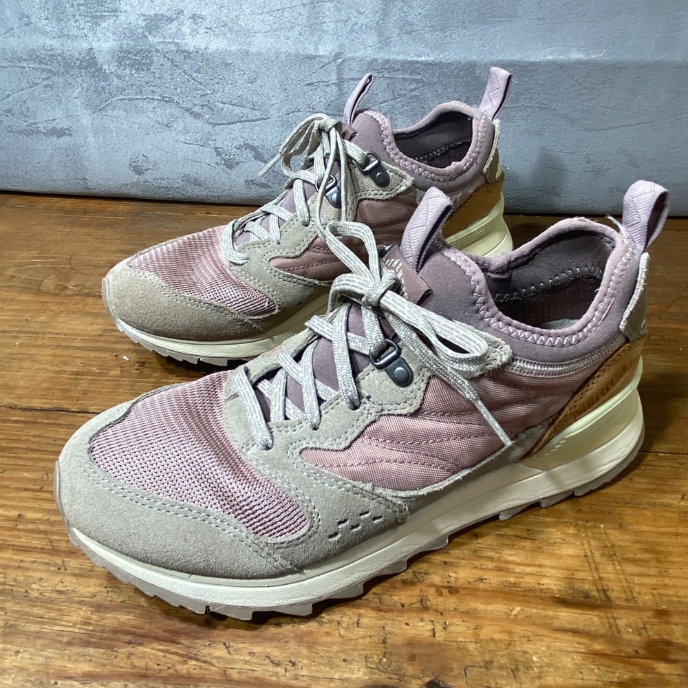 Merrell Alpine Sneaker Womens 8.5 Mauve Taupe Retro Outdoor Hiking Shoes J001158